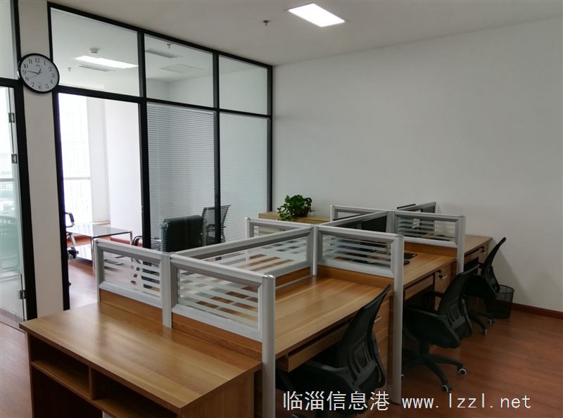 淄博張店高新區居然之家精裝修寫字樓辦公室出租